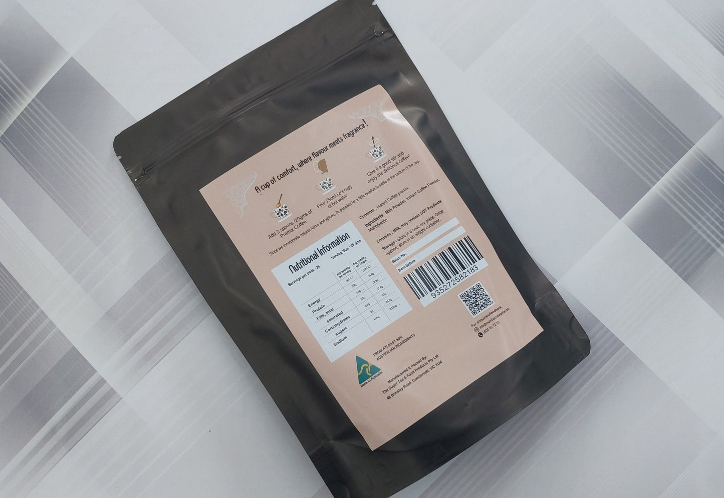 Instant Coffee Premix- 500 gm - No Added Sugar