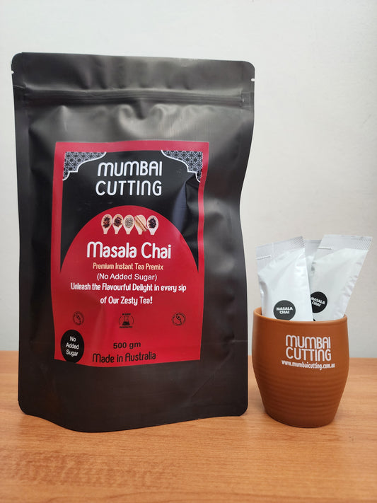 Masala Chai Premix Refill Pack 25 sachets - No Added Sugar