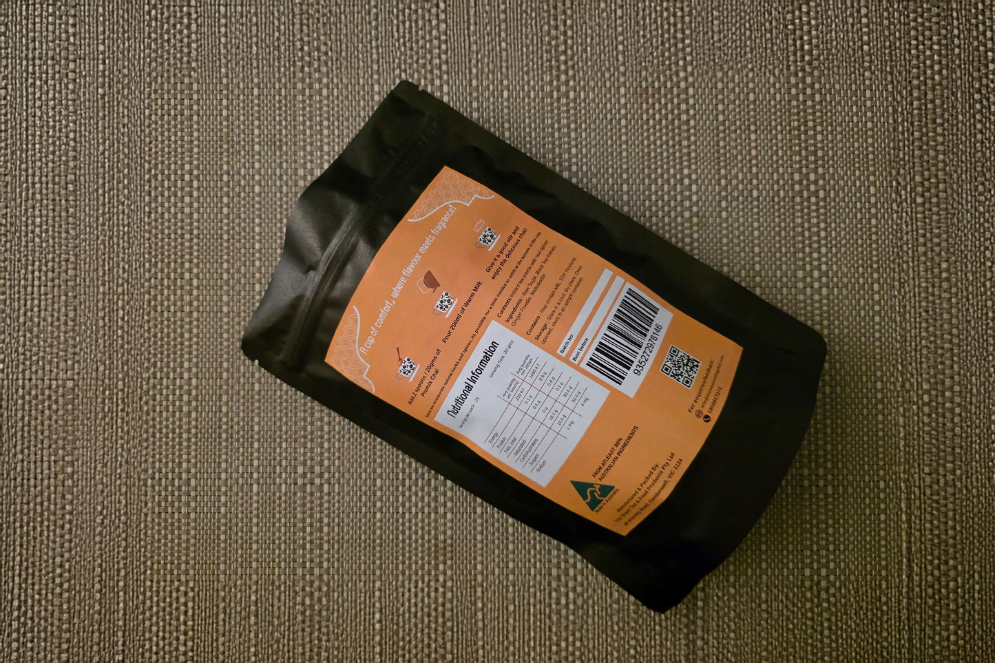 Vegan Ginger Chai Premix 500gm