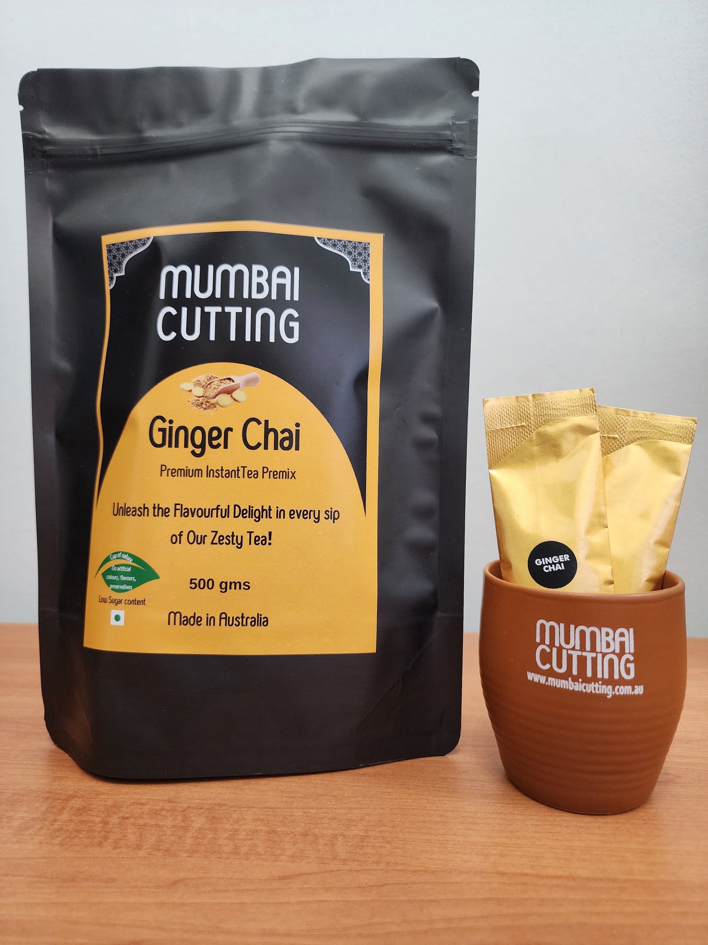 Ginger Chai 500gm- Refill Pack