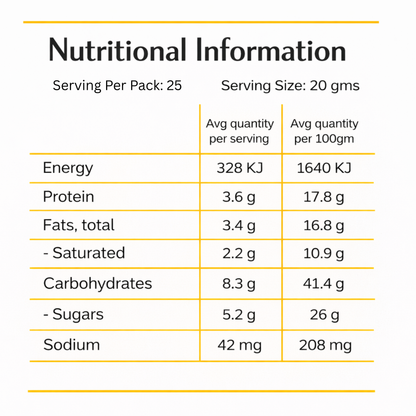Ginger Chai Premix 500gm - No Added Sugar