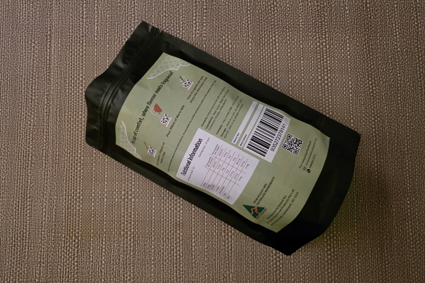 Vegan Cardamom Chai Premix 1 KG