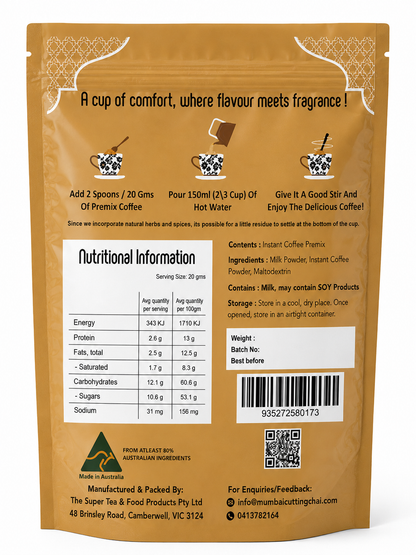 Instant Coffee Premix - 500 Grams