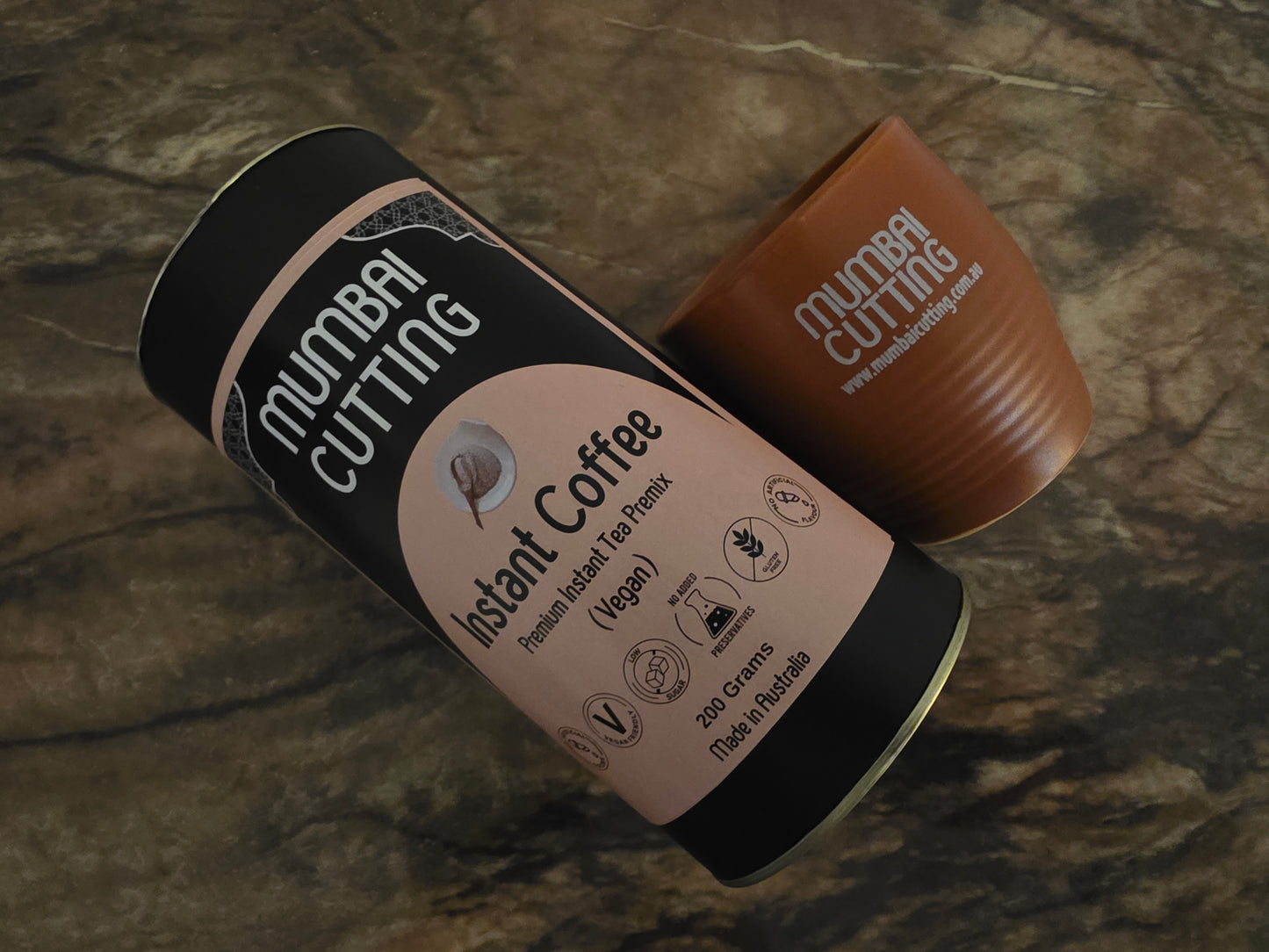 Vegan Instant Coffee Premix 200gms Travel Pack (10 Sachets)